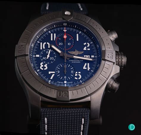 breitling night mission review|Breitling super avenger night mission.